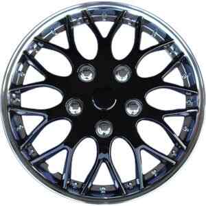 KT Chrome Ice Black 15in Wheel Cover